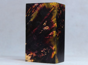 Stabilized Maple Burl Wood Mod Block